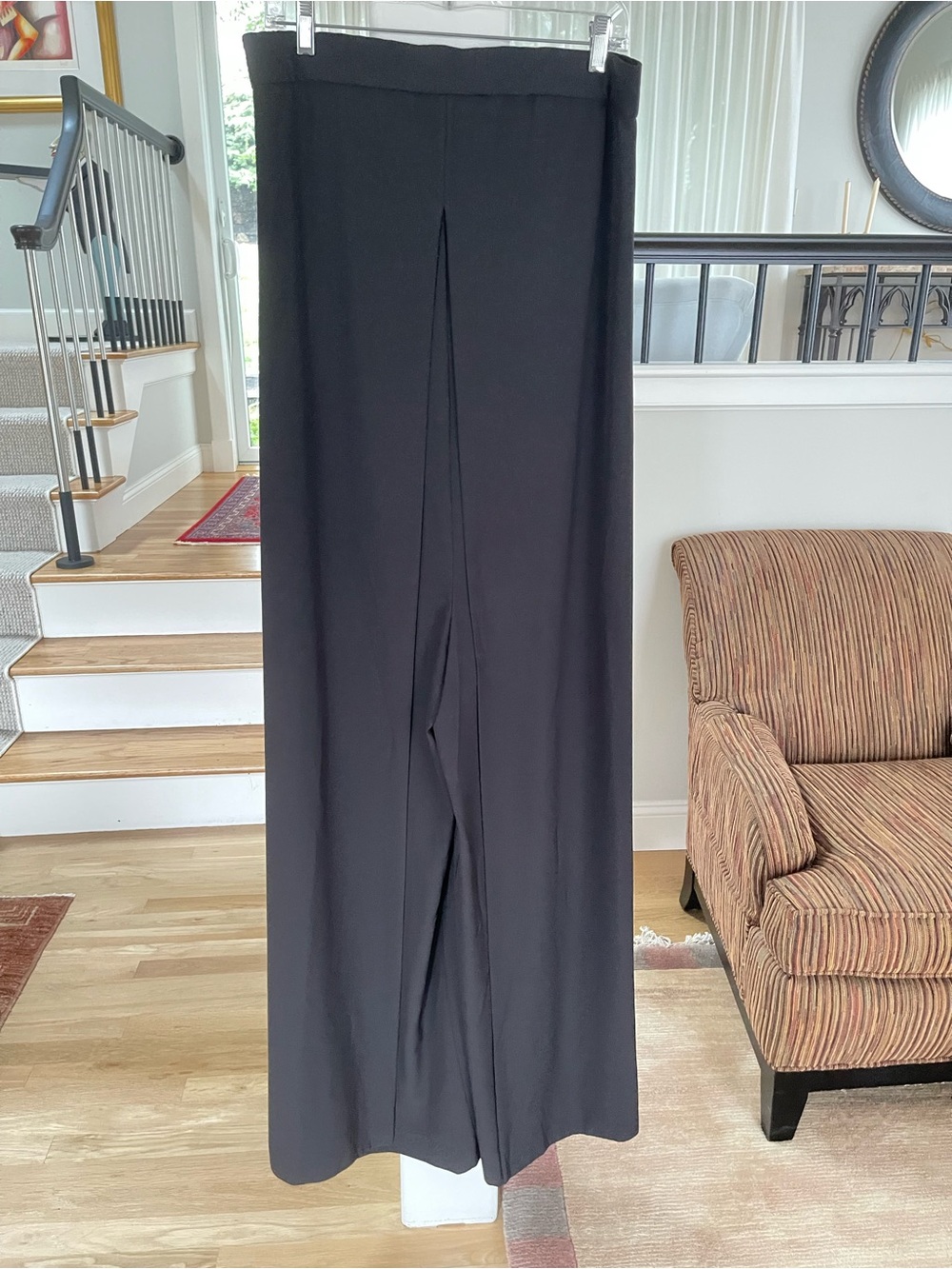NWT Anthropologie Kutsch strapless Black Wide-Leg Pull-On long dress